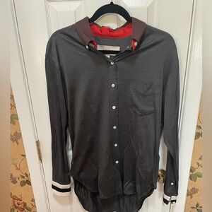 Coach Dark Gray women Button Down Shirt